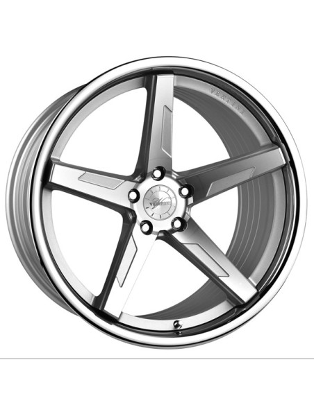 RFS1.7 10,5X22" 5X115 ET45 CB73,1 PLATA ARO INOX